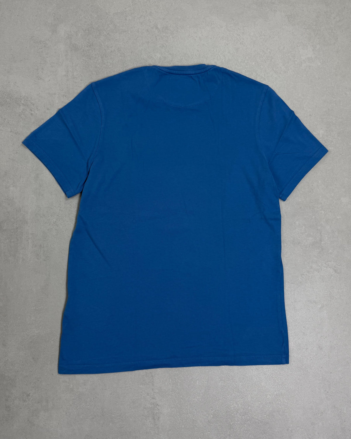 Lyle & Scott T-Shirt Royalblau mit Adler – Rückseite