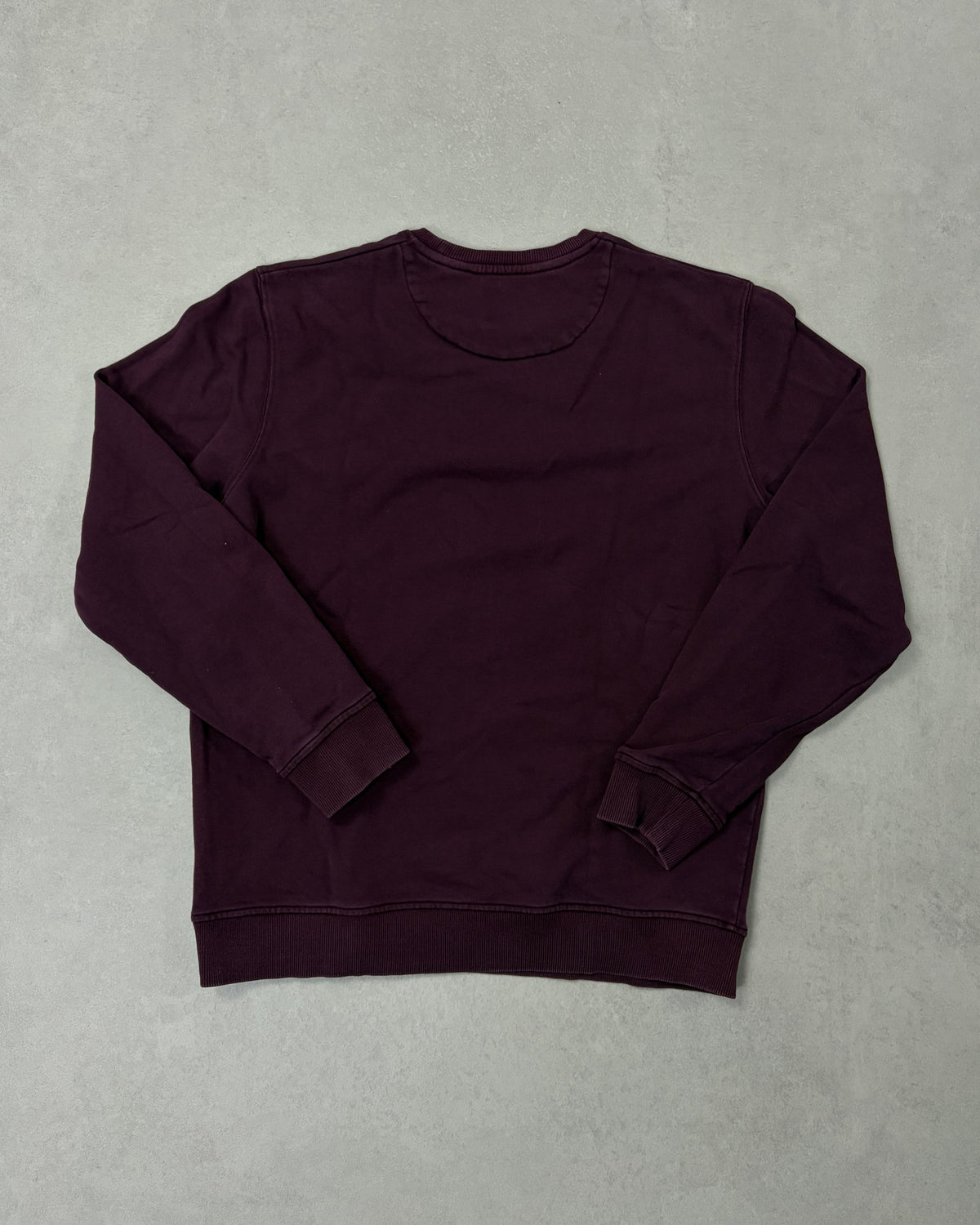 Lyle & Scott Pullover Bordeaux mit Adler – Rückseite