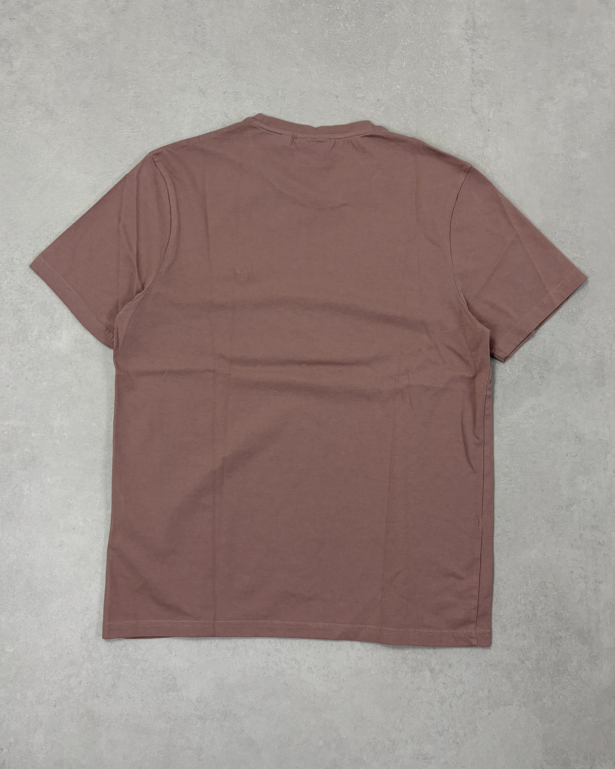 Lyle & Scott T-Shirt Altrosa mit Adler – Rückseite