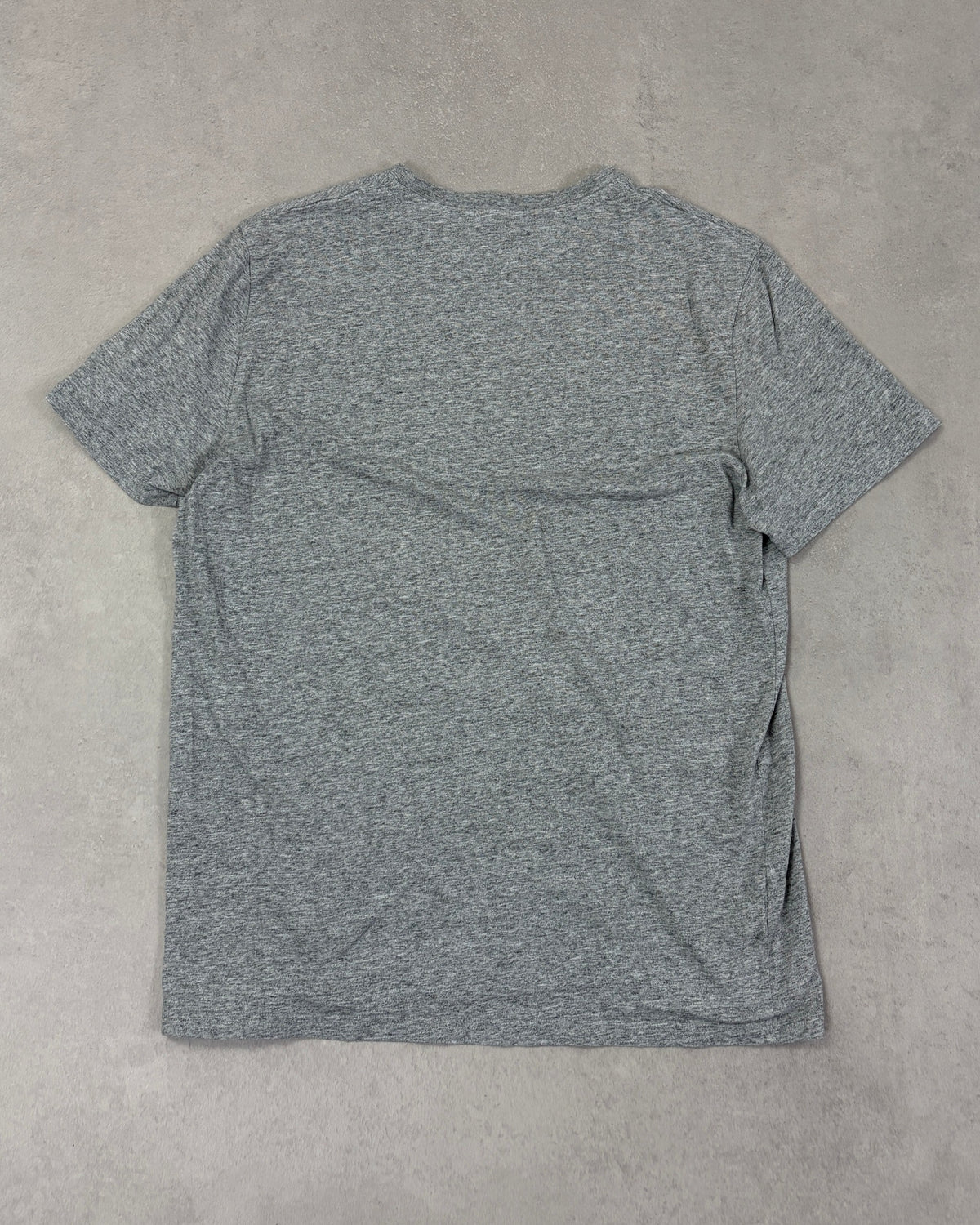 Fred Perry T-Shirt Grau meliert mit Lorbeerkranz – Rückseite