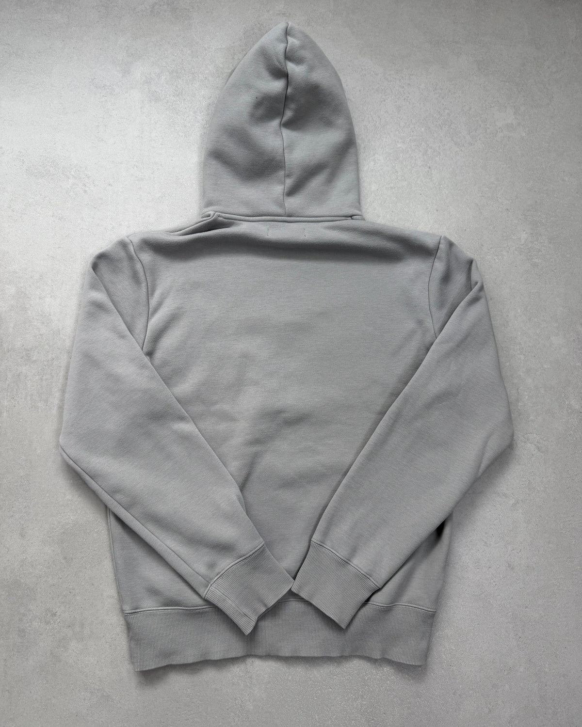 Fred Perry Hoodie Grau mit gesticktem Logo Größe M – Rückseite