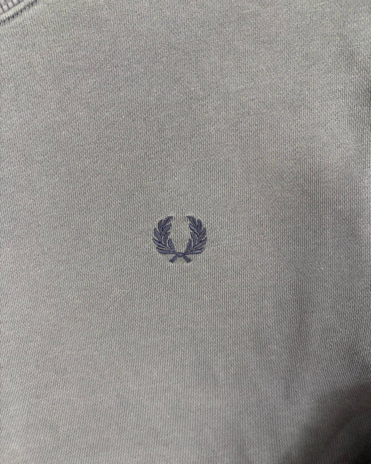 Fred Perry Pullover Anthrazit Größe M – Detail