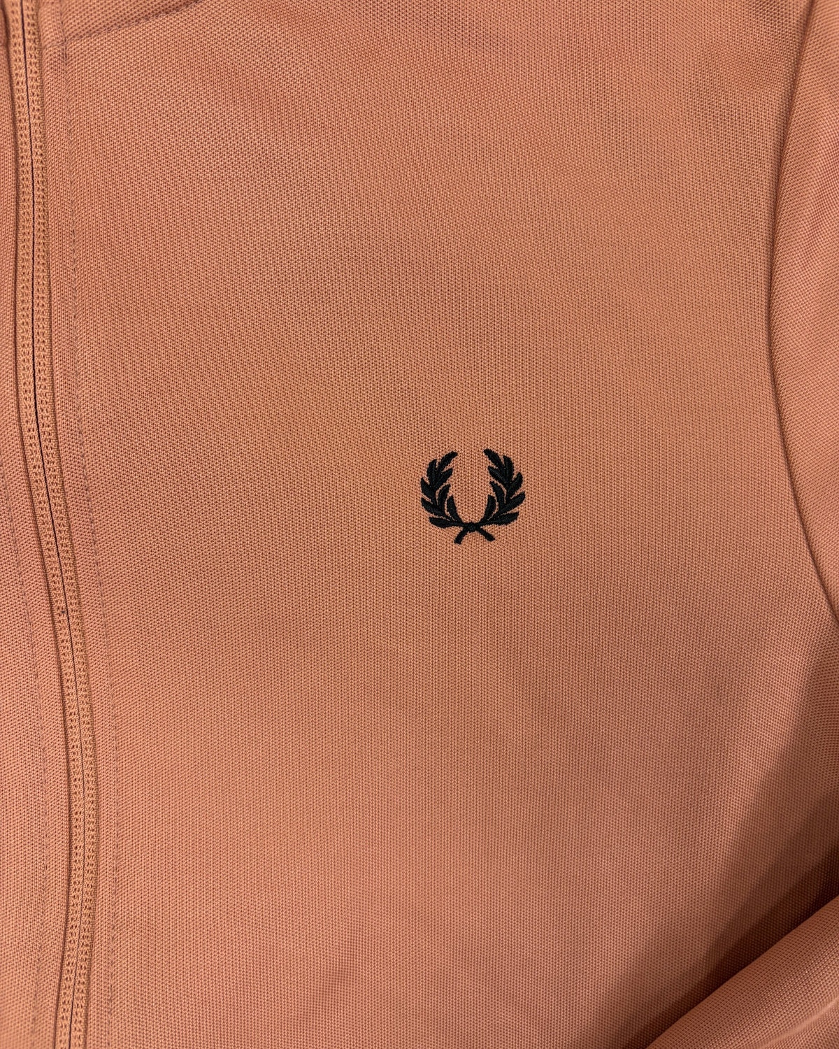 Fred Perry Trainingsjacke Rostbraun Größe M – Detail