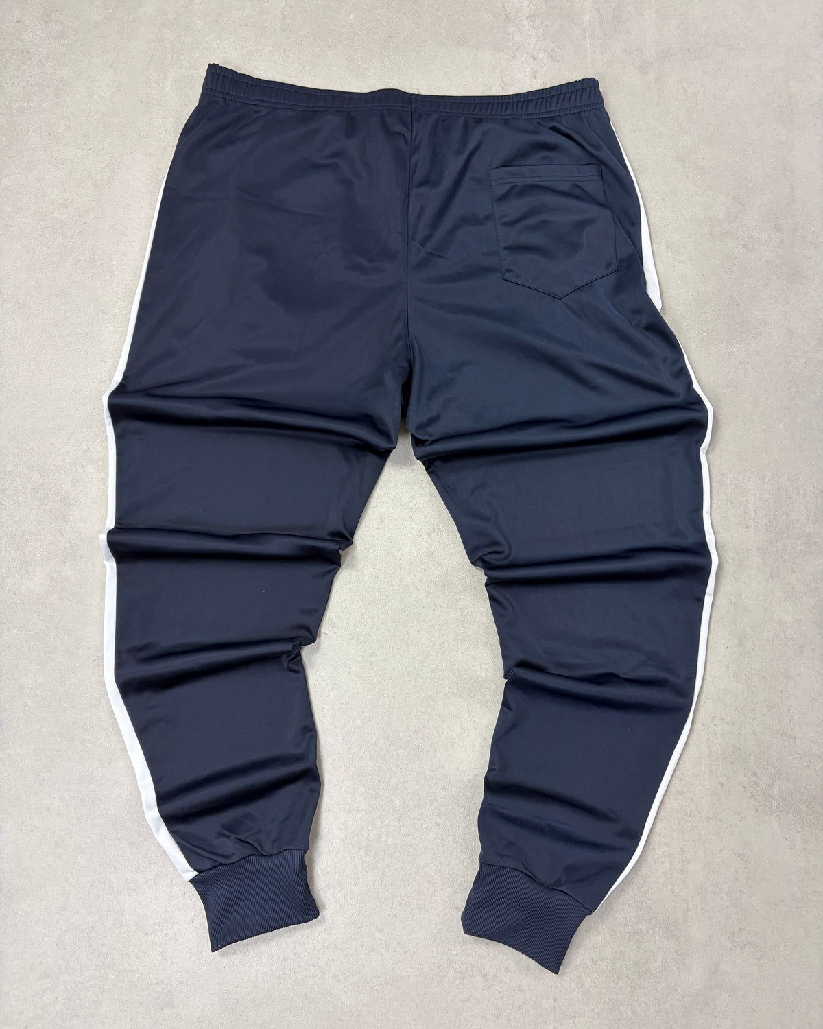 Lonsdale Trainingshose Navy mit weißem Seitenstreifen Größe 2XL – Rückseite