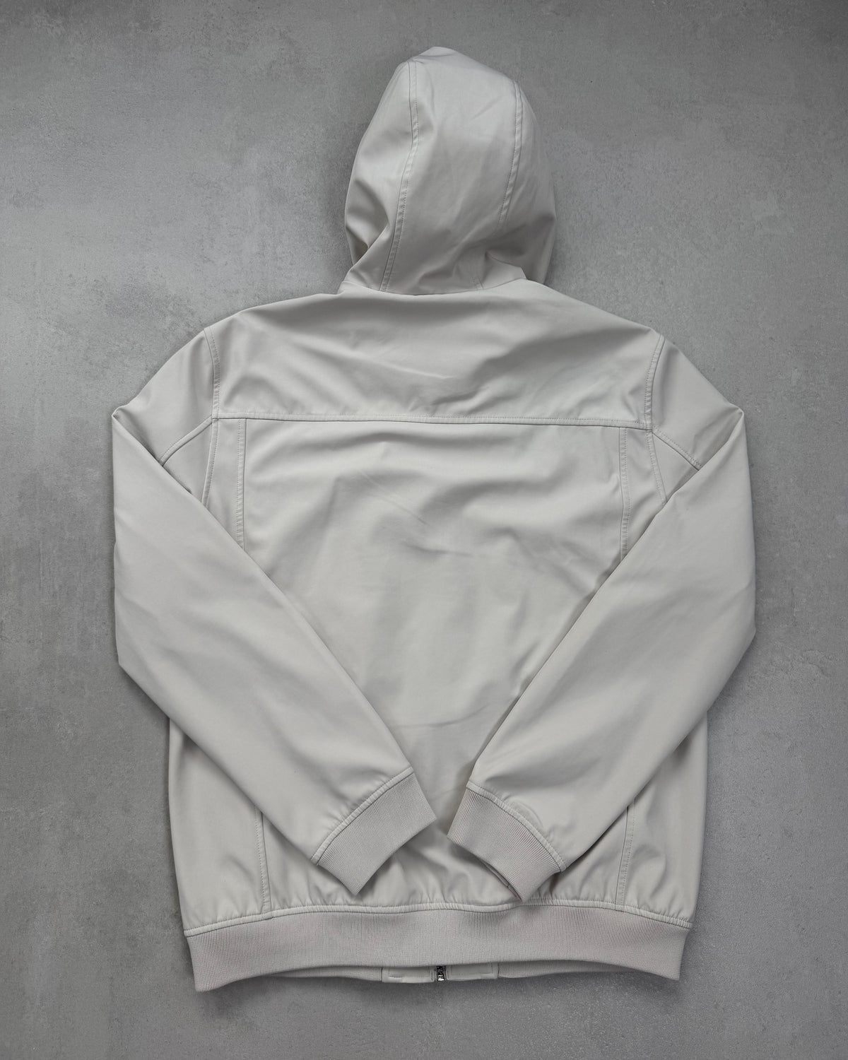 Lyle & Scott Kapuzen-Windjacke Hellgrau Größe L – Rückseite