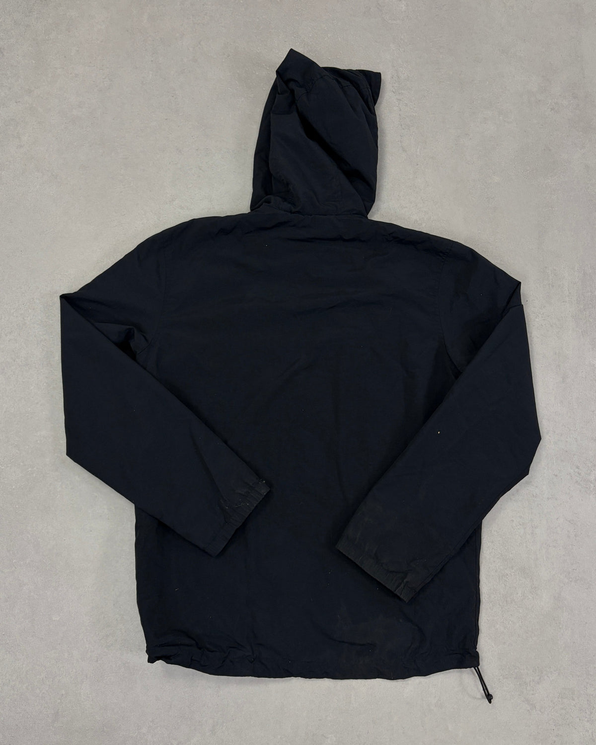 Lyle & Scott Kapuzenjacke Navy mit Fleece-Futter Größe M – Rückseite
