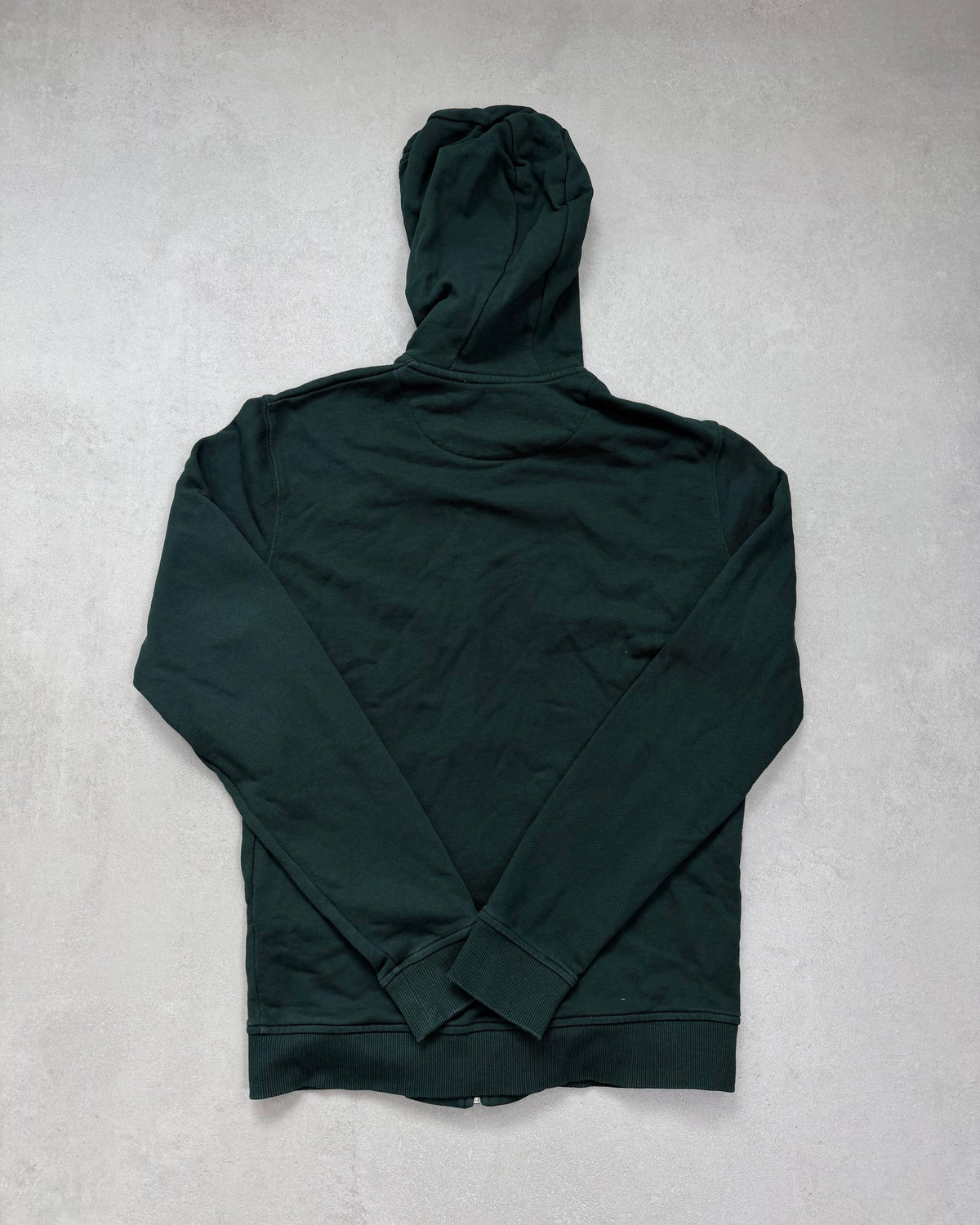 Lyle & Scott Zip-Hoodie Dunkelgrün Größe S – Rückseite