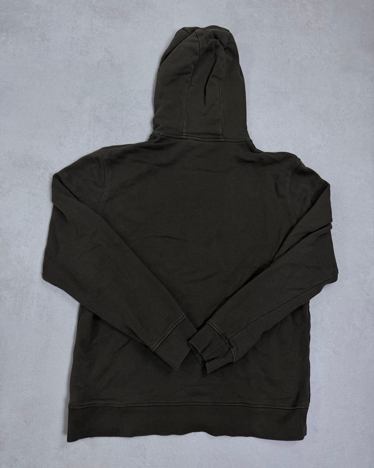 Lyle & Scott Zip-Hoodie Oliv Größe XL – Rückseite