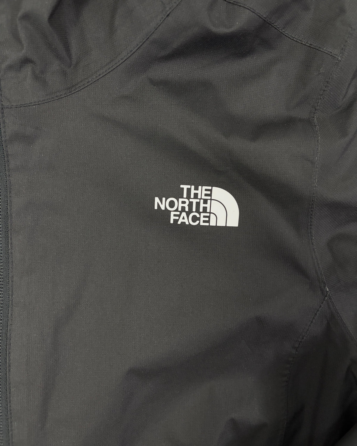 The North Face Damen Kapuzenjacke Schwarz Größe M – Detail